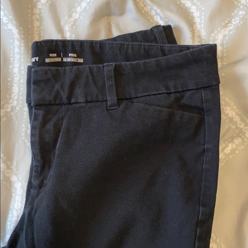 Black pixie dress pants